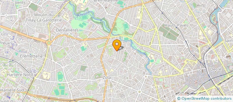 localisation de l'entreprise SCI GAROUEST à NANTES