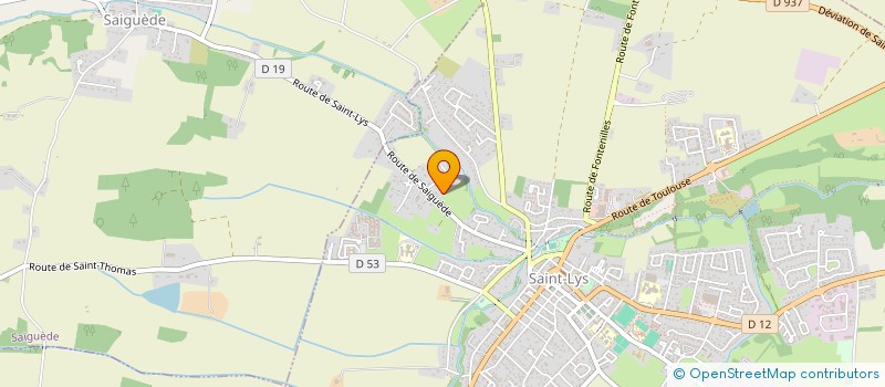 localisation de l'entreprise SCI GARPRA  FONTENILLES