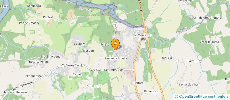 localisation de l'entreprise SCI GARREC  GOUESNACH