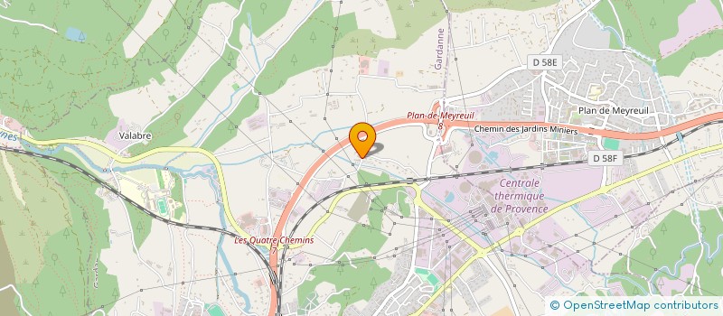 localisation de l'entreprise SCI GARRET FLEURU à GARDANNE