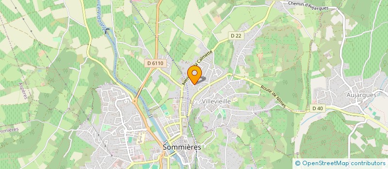 localisation de l'entreprise SCI GARRIDO & FILS  VILLEVIEILLE