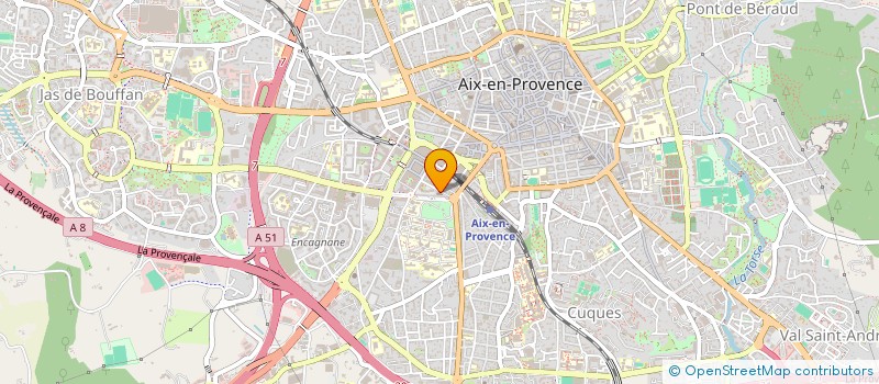 localisation de l'entreprise SCI GARRON TOURISME à AIX-EN-PROVENCE