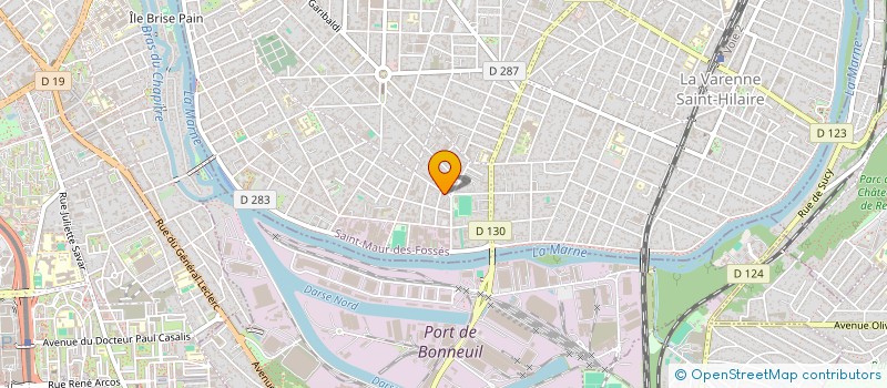 localisation de l'entreprise SCI GARTIN à SAINT-MAUR-DES-FOSSES