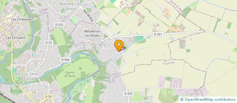 localisation de l'entreprise SCI GARUDA  PERIGNY