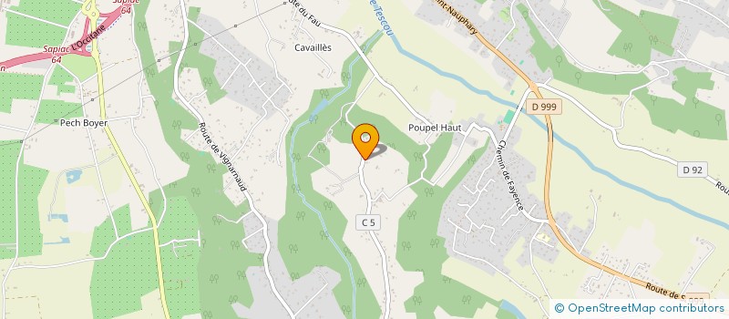 localisation de l'entreprise SCI GARUSTE  MONTAUBAN