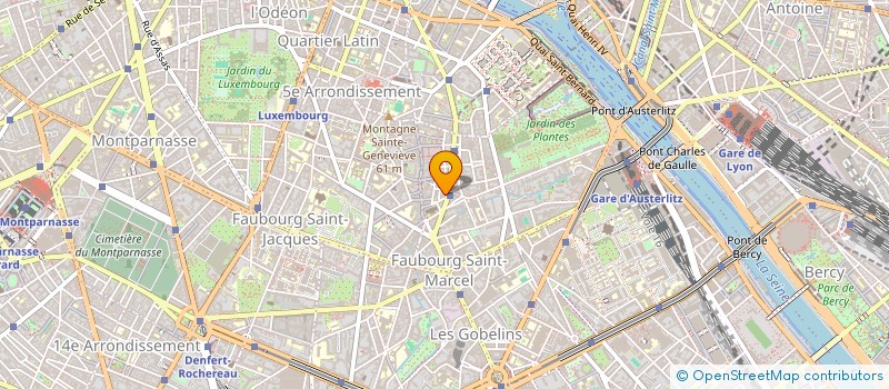 localisation de l'entreprise SCI GARY à PARIS