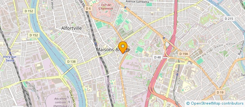 localisation de l'entreprise SCI GARY à MAISONS-ALFORT