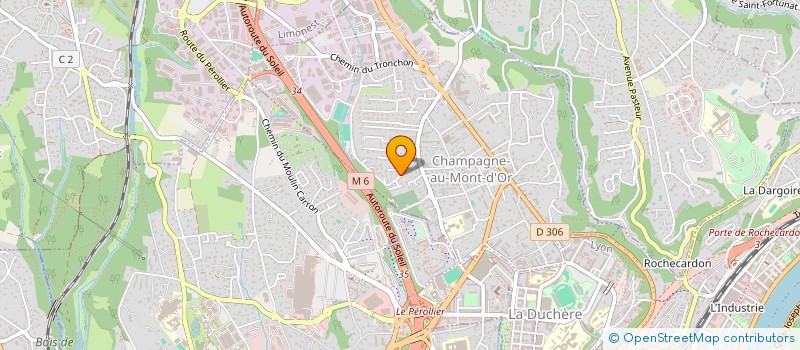 localisation de l'entreprise SCI GARY  CHAMPAGNE-AU-MONT-D'OR