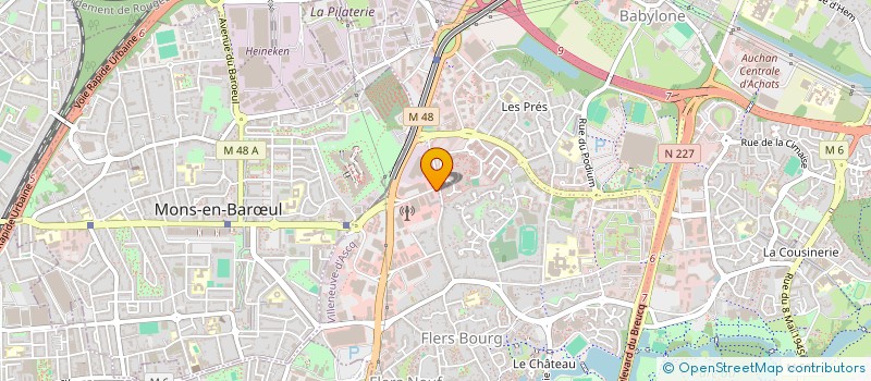 localisation de l'entreprise SCI GARY MC à VILLENEUVE-D'ASCQ