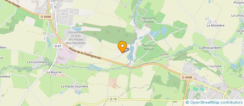 localisation de l'entreprise SCI GAS  CHEFFOIS