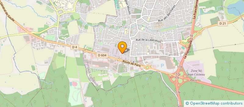 localisation de l'entreprise SCI GAS à LIVRY-GARGAN