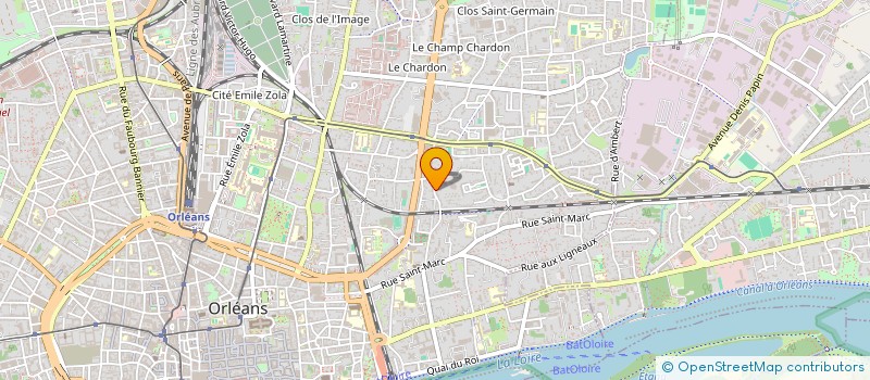localisation de l'entreprise SCI GASCOGNE à ORLEANS