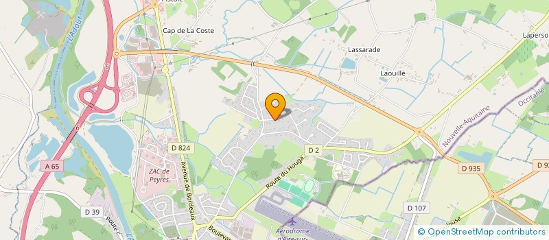 localisation de l'entreprise SCI GASCOGNE GERS  AIRE-SUR-L'ADOUR