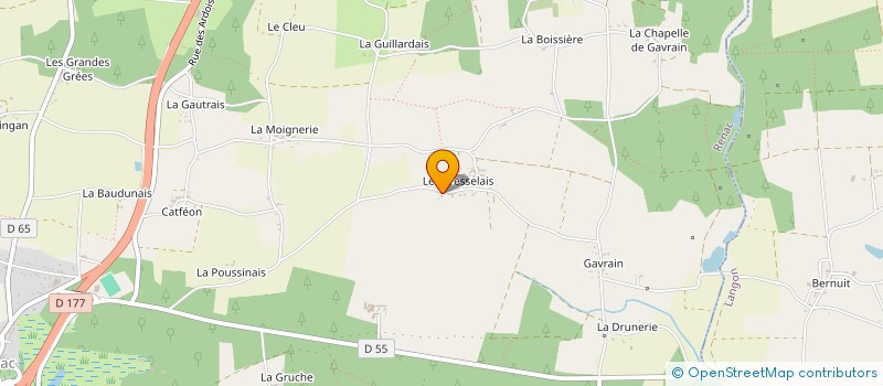 localisation de l'entreprise SCI GASCON  RENAC