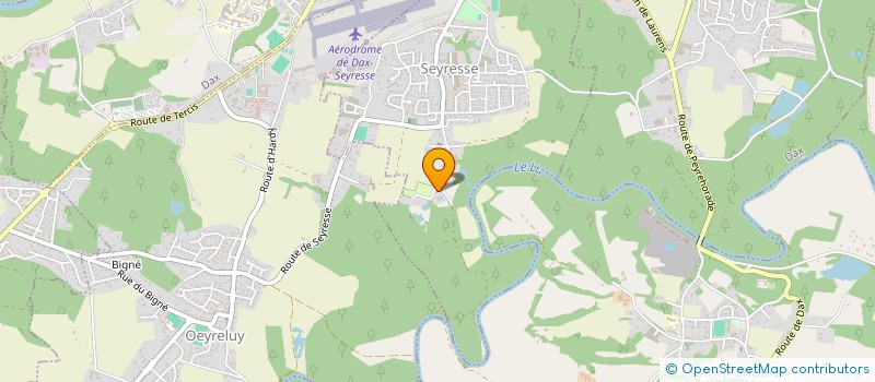 localisation de l'entreprise SCI GASCON LE LUY  SEYRESSE
