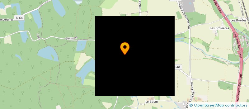 localisation de l'entreprise SCI GASF S  LA TRANCLIERE