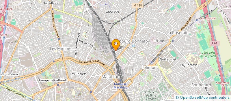 localisation de l'entreprise SCI GASNAULT-FLOQUET à TOULOUSE