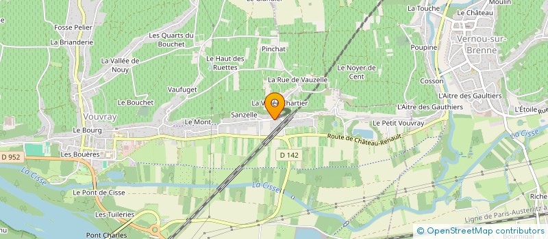 localisation de l'entreprise SCI GASNIER à VOUVRAY