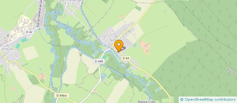 localisation de l'entreprise SCI GASNIER&CO  NITTING