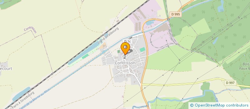 localisation de l'entreprise SCI GASPAR FRERES à CONTRISSON