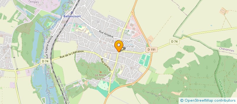 localisation de l'entreprise SCI GASPARD à BALLANCOURT-SUR-ESSONNE