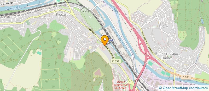 localisation de l'entreprise SCI GASPARD  FROUARD