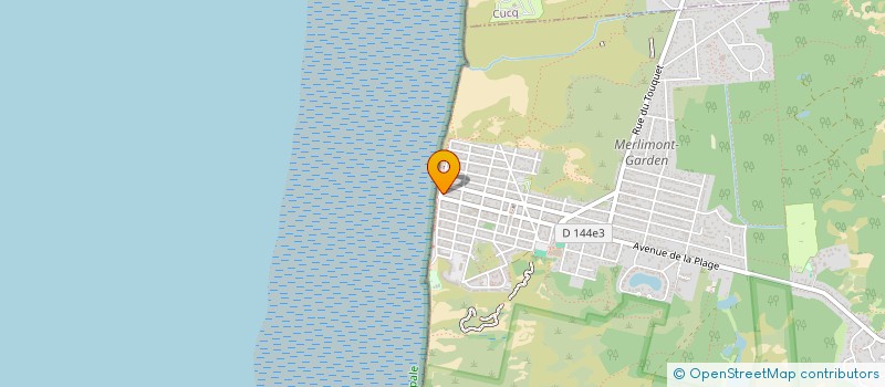 localisation de l'entreprise SCI GASPARD  MERLIMONT