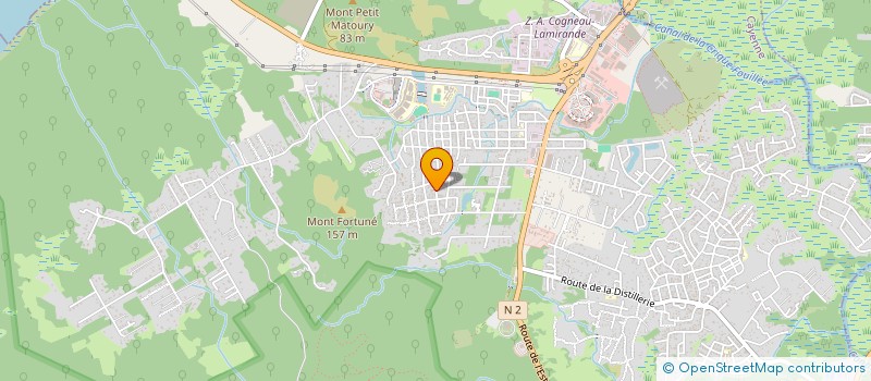 localisation de l'entreprise SCI GASPARD à MATOURY