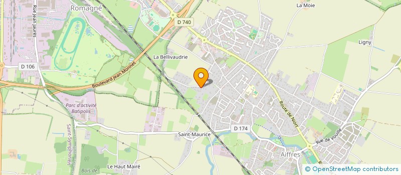 localisation de l'entreprise SCI GASPATHE  AIFFRES