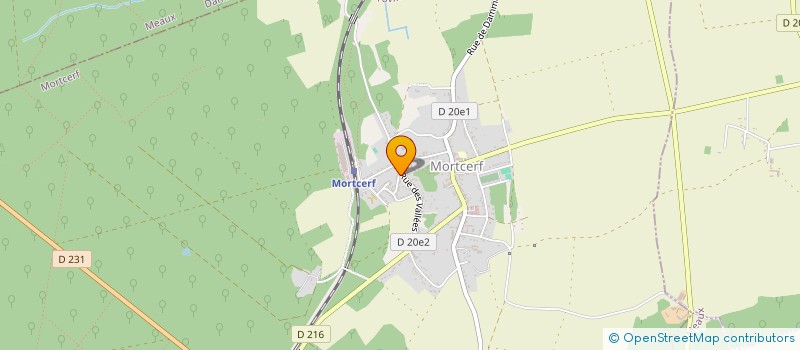 localisation de l'entreprise SCI GASQ T.C  MORTCERF