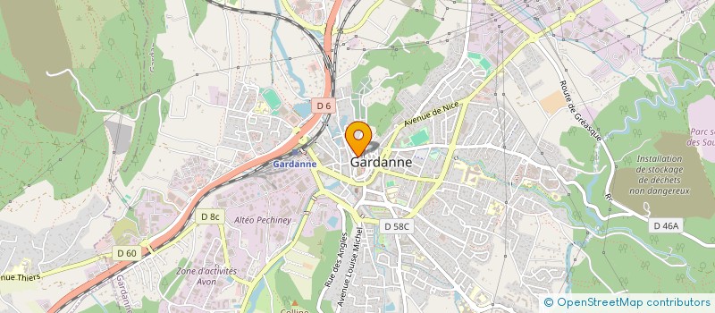 localisation de l'entreprise SCI GASQUET à GARDANNE