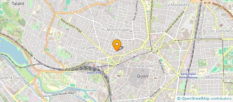 localisation de l'entreprise SCI GASSER à DIJON