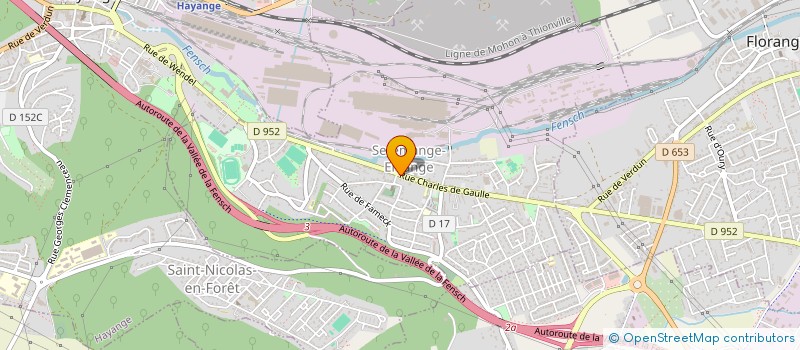 localisation de l'entreprise SCI GASSGOUTH à SEREMANGE-ERZANGE