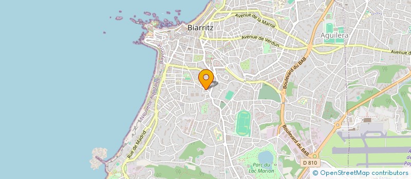 localisation de l'entreprise SCI GASSIPOL à BIARRITZ