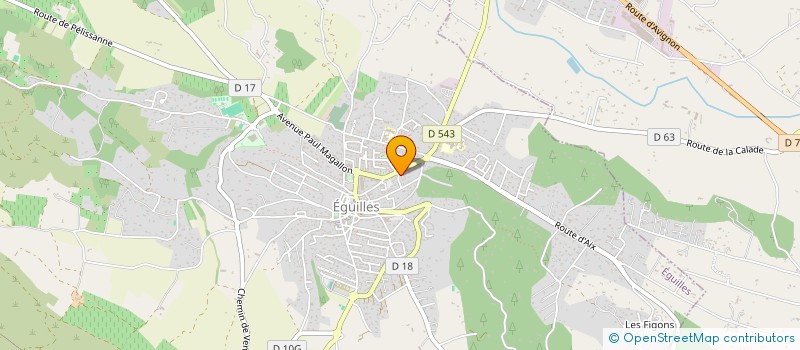 localisation de l'entreprise SCI GASSY  EGUILLES