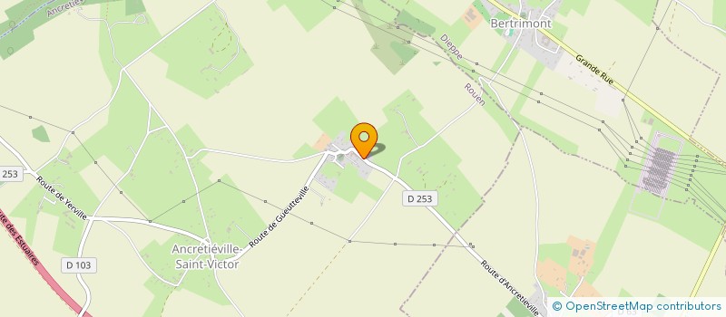 localisation de l'entreprise SCI GAST  ANCRETIEVILLE-SAINT-VICTOR