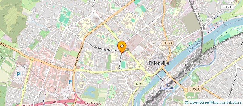 localisation de l'entreprise SCI GASTALDI à THIONVILLE