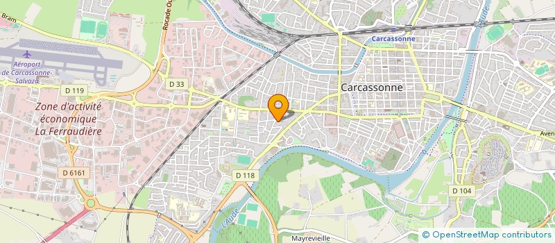 localisation de l'entreprise SCI GASTAR à CARCASSONNE