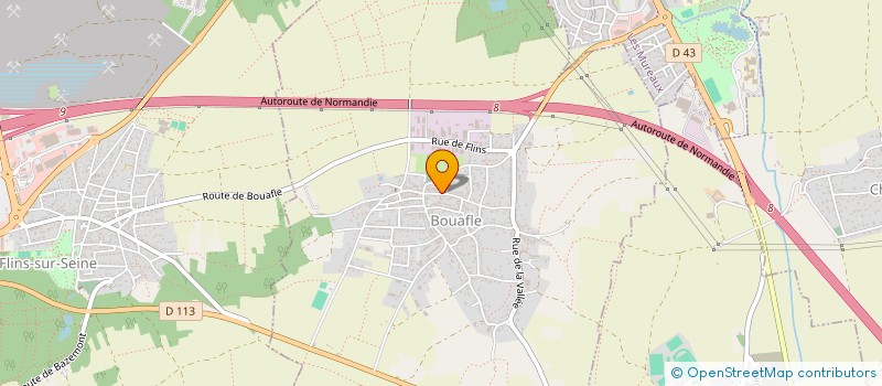 localisation de l'entreprise SCI GASTAUD  FLINS-SUR-SEINE