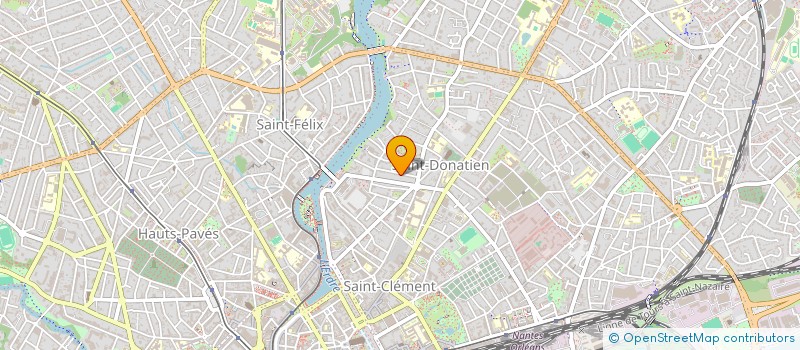 localisation de l'entreprise SCI GASTON  NANTES