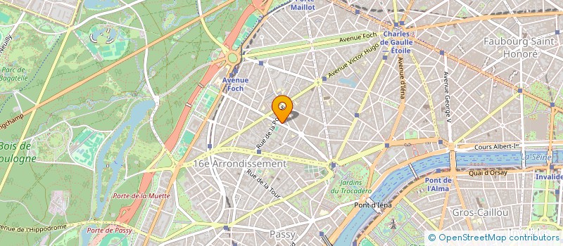 localisation de l'entreprise SCI GASTON  PARIS