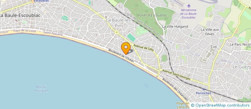 localisation de l'entreprise SCI GASTON  SAINT-NAZAIRE