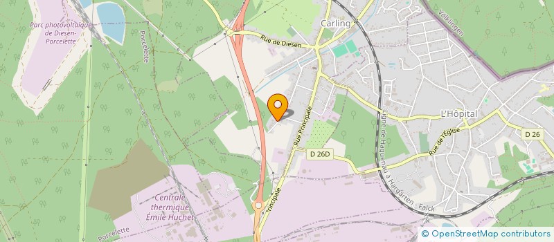 localisation de l'entreprise SCI GASTON  CARLING