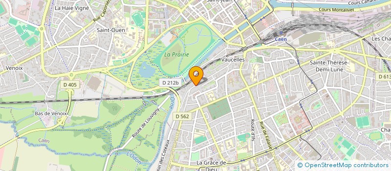 localisation de l'entreprise SCI GASTON SAUVAGE à CAEN