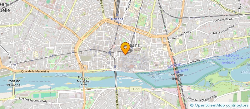 localisation de l'entreprise SCI GASYNI à ORLEANS