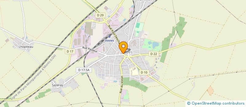 localisation de l'entreprise SCI GAT-JACQUET à PRASVILLE