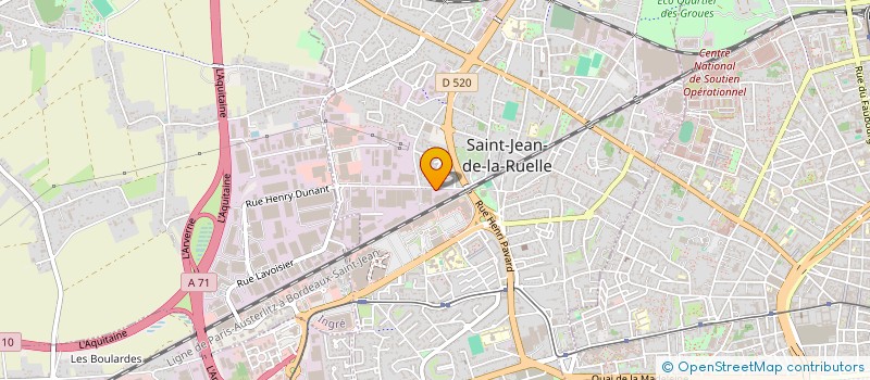 localisation de l'entreprise SCI GATARGIS  SAINT-JEAN-DE-LA-RUELLE