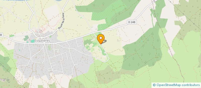 localisation de l'entreprise SCI GATEAU  EYGALIERES