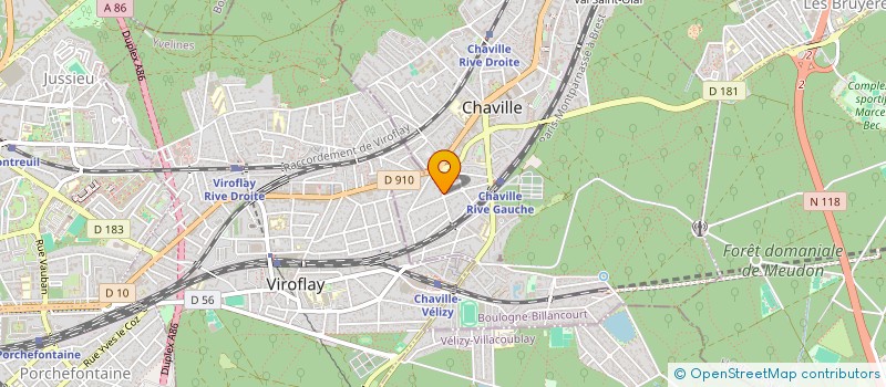 localisation de l'entreprise SCI GATEY à CHAVILLE