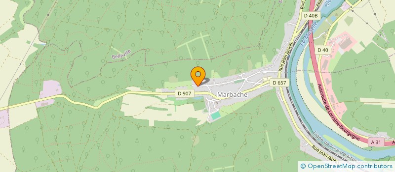 localisation de l'entreprise SCI GATICAL  MARBACHE